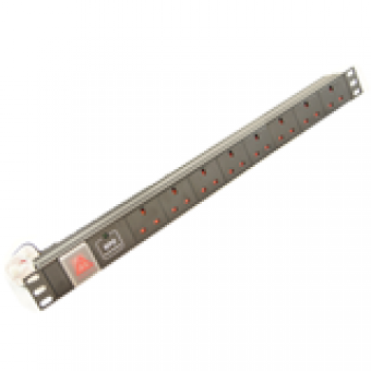 8 Way UK Horizontal PDU